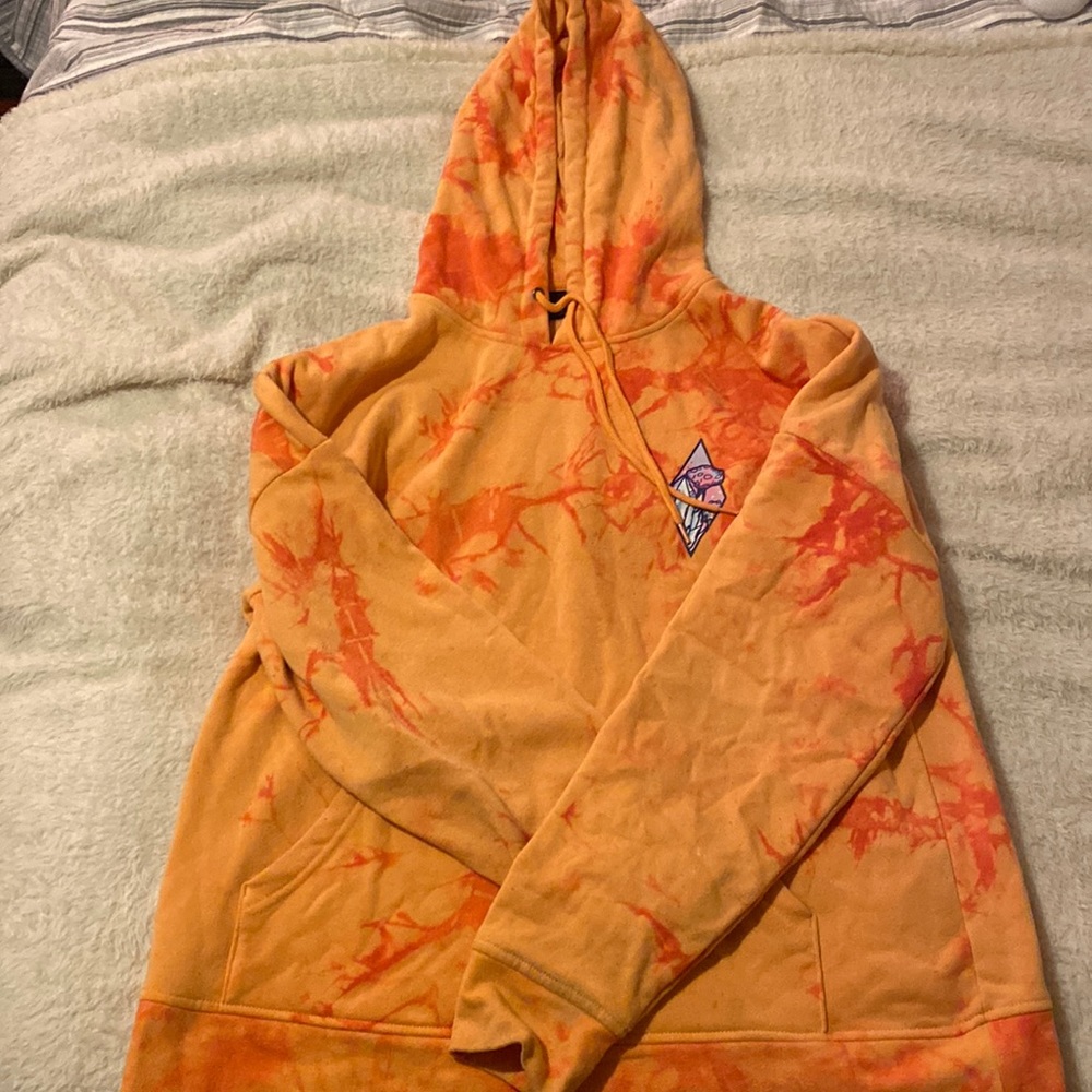 empyre Lrg hoodie, oversized, orange.